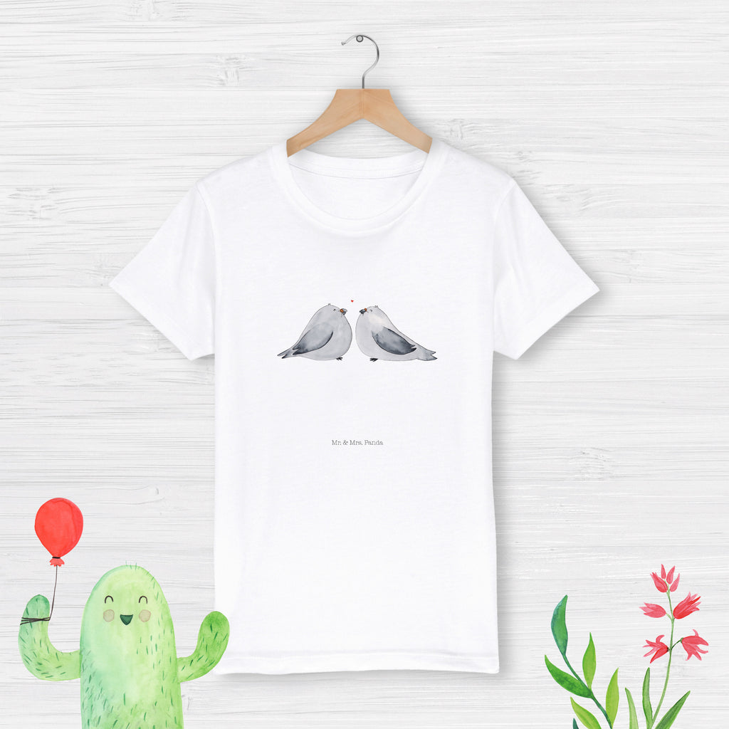 12-14 Jahre Kinder T-Shirt Turteltauben Liebe Liebe, Partner, Freund, Freundin, Ehemann, Ehefrau, Heiraten, Verlobung, Heiratsantrag, Liebesgeschenk, Jahrestag, Hocheitstag, Turteltauben, Turteltäubchen, Tauben, Verliebt, Verlobt, Verheiratet, Geschenk Freundin, Geschenk Freund, Liebesbeweis, Hochzeitstag, Geschenk Hochzeit