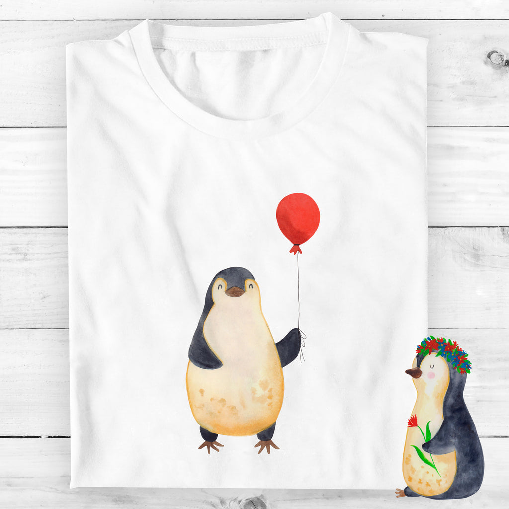 5-6 Jahre Kinder T-Shirt Pinguin Luftballon Pinguin, Pinguine, Luftballon, Tagträume, Lebenslust, Geschenk Freundin, Geschenkidee, beste Freundin, Motivation, Neustart, neues Leben, Liebe, Glück