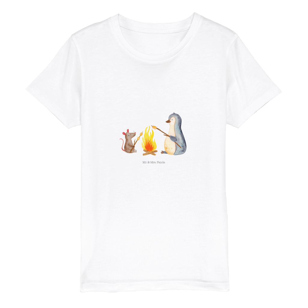 5-6 Jahre Kinder T-Shirt Pinguin Lagerfeuer Pinguin, Maus, Pinguine, Lagerfeuer, Leben, Arbeit, Job, Motivation, Büro, Büroalltag, Lebensspruch, Lebensmotivation, Neustart, Liebe, grillen, Feuer, Marshmallows