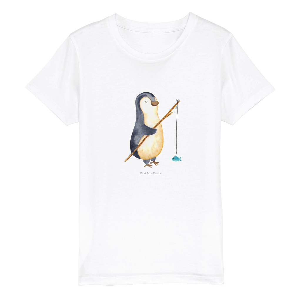 12-14 Jahre Kinder T-Shirt Pinguin Angler Pinguin, Pinguine, Angeln, Angler, Tagträume, Hobby, Plan, Planer, Tagesplan, Neustart, Motivation, Geschenk, Freundinnen, Geschenkidee, Urlaub, Wochenende