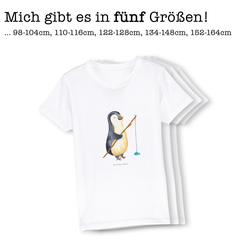 12-14 Jahre Kinder T-Shirt Pinguin Angler Pinguin, Pinguine, Angeln, Angler, Tagträume, Hobby, Plan, Planer, Tagesplan, Neustart, Motivation, Geschenk, Freundinnen, Geschenkidee, Urlaub, Wochenende