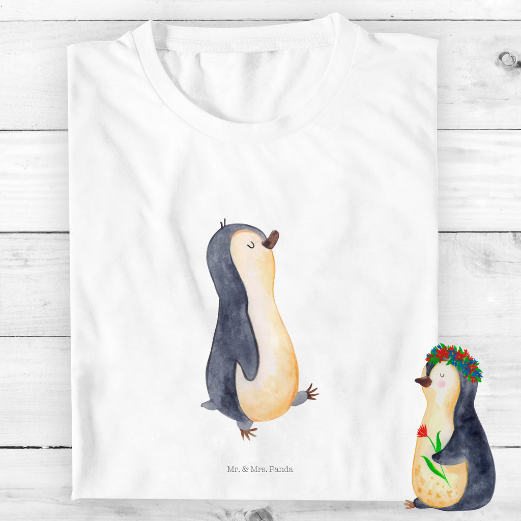 9-11 Jahre Kinder T-Shirt Pinguin marschierend Pinguin, Pinguine, Frühaufsteher, Langschläfer, Bruder, Schwester, Familie