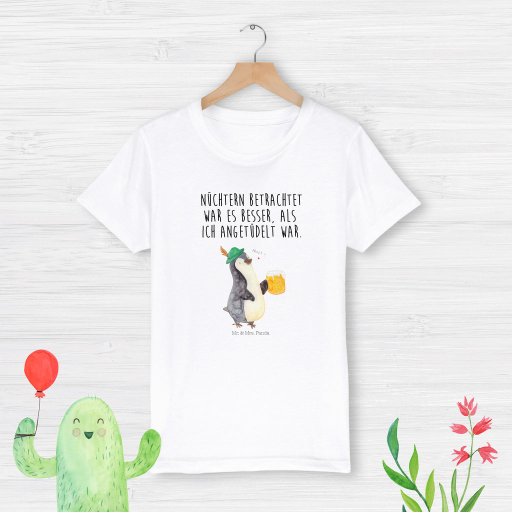 9-11 Jahre Kinder T-Shirt Pinguin Bier Pinguin, Pinguine, Bier, Oktoberfest