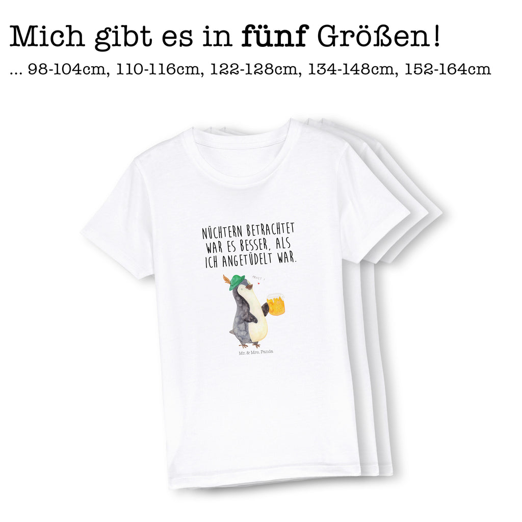9-11 Jahre Kinder T-Shirt Pinguin Bier Pinguin, Pinguine, Bier, Oktoberfest