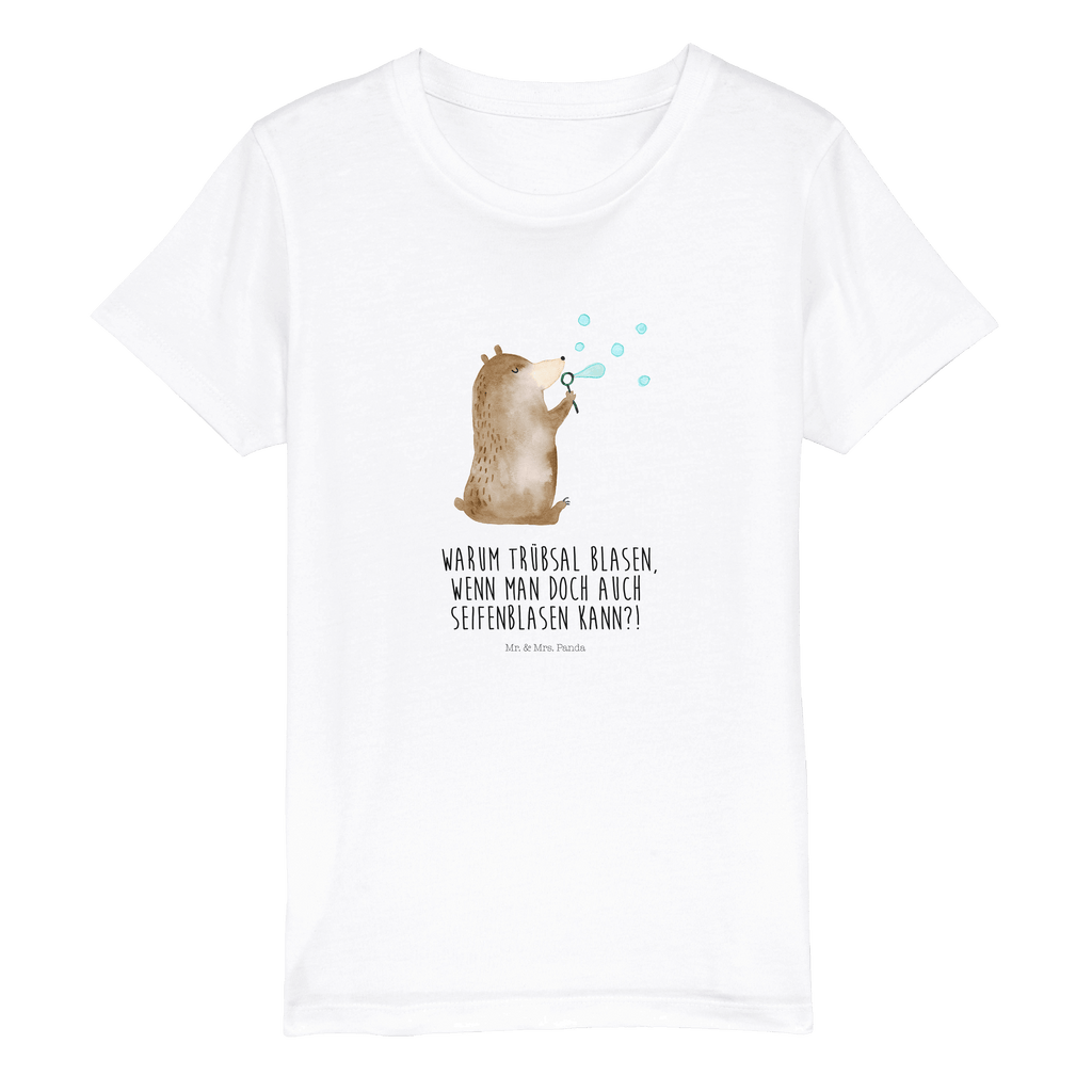 3-4 Jahre Kinder T-Shirt Bär Seifenblasen Bär, Teddy, Teddybär, Seifenblasen Bär Lustig Sein Glücklich Traurig Happy