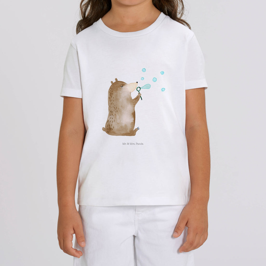 3-4 Jahre Kinder T-Shirt Bär Seifenblasen Bär, Teddy, Teddybär, Seifenblasen Bär Lustig Sein Glücklich Traurig Happy