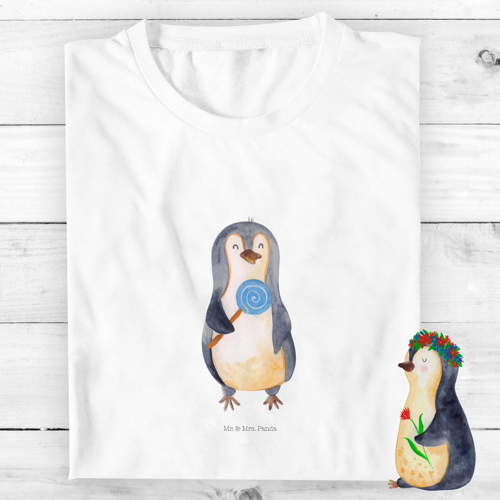 12-14 Jahre Kinder T-Shirt Pinguin Lolli Pinguin, Pinguine, Lolli, Süßigkeiten, Blödsinn, Spruch, Rebell, Gauner, Ganove, Rabauke