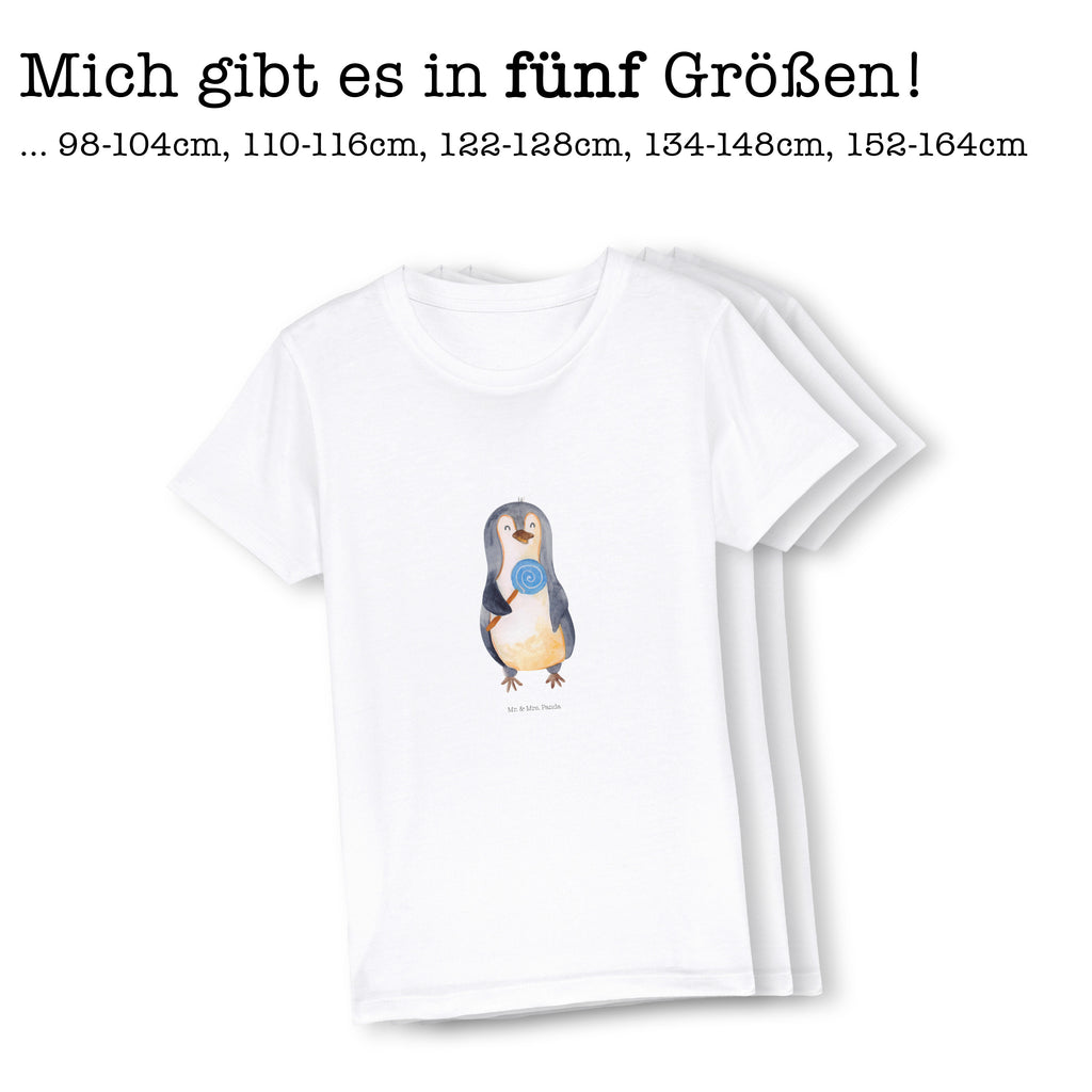 12-14 Jahre Kinder T-Shirt Pinguin Lolli Pinguin, Pinguine, Lolli, Süßigkeiten, Blödsinn, Spruch, Rebell, Gauner, Ganove, Rabauke