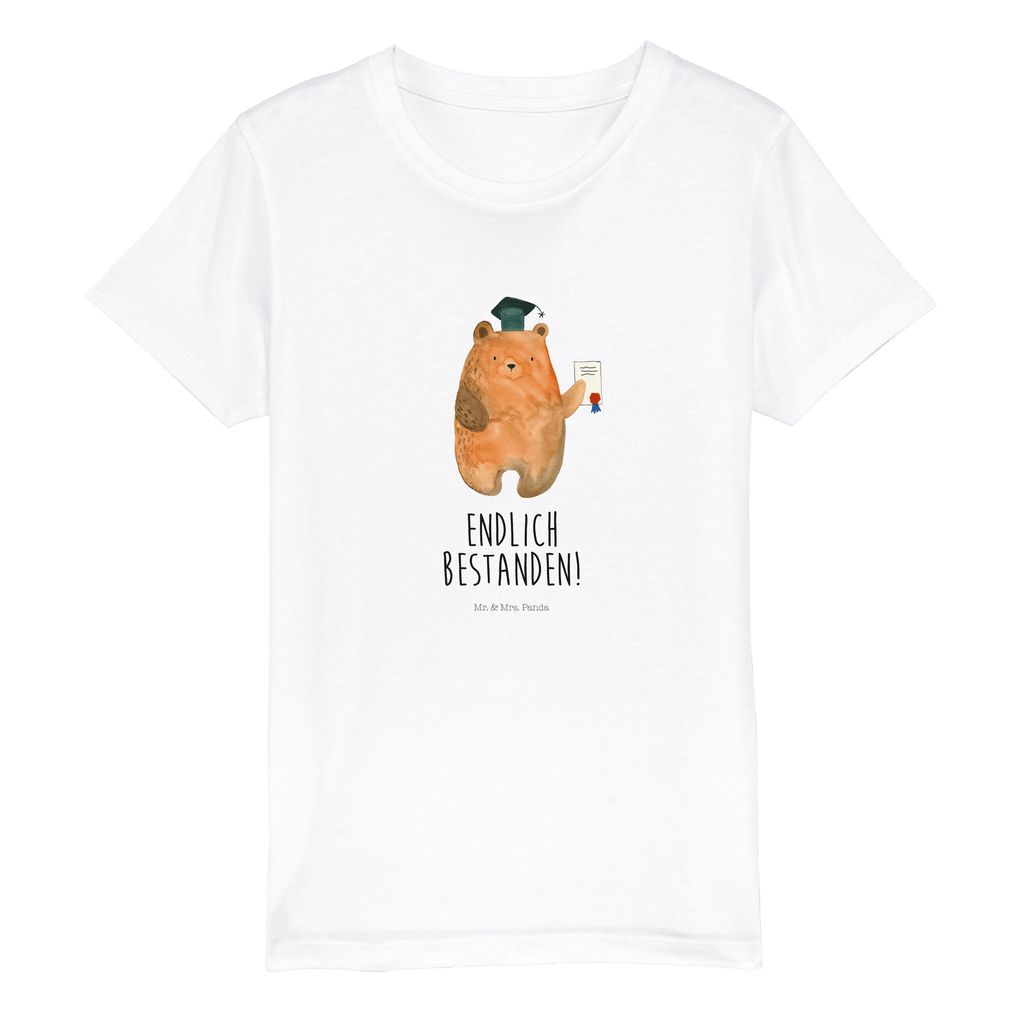 7-8 Jahre Kinder T-Shirt Prüfungsbär Bär, Teddy, Teddybär, Abitur, Prüfungen, Prüfung bestanden, Abschluss, Zeugnis, Abschlusszeugnis