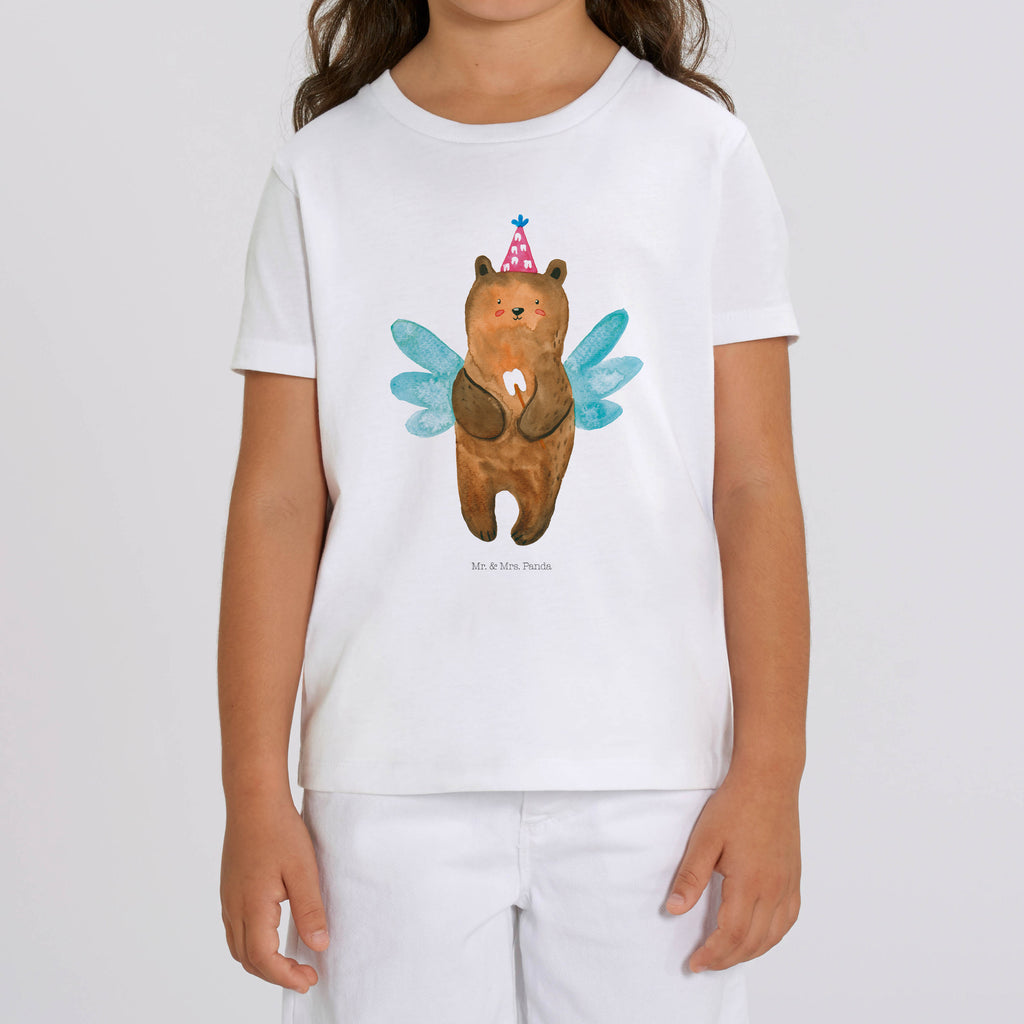 9-11 Jahre Kinder T-Shirt Zahnfee Bär Bär, Teddy, Teddybär, Zahnfee, Fee, Milchzahn, Erster Zahn