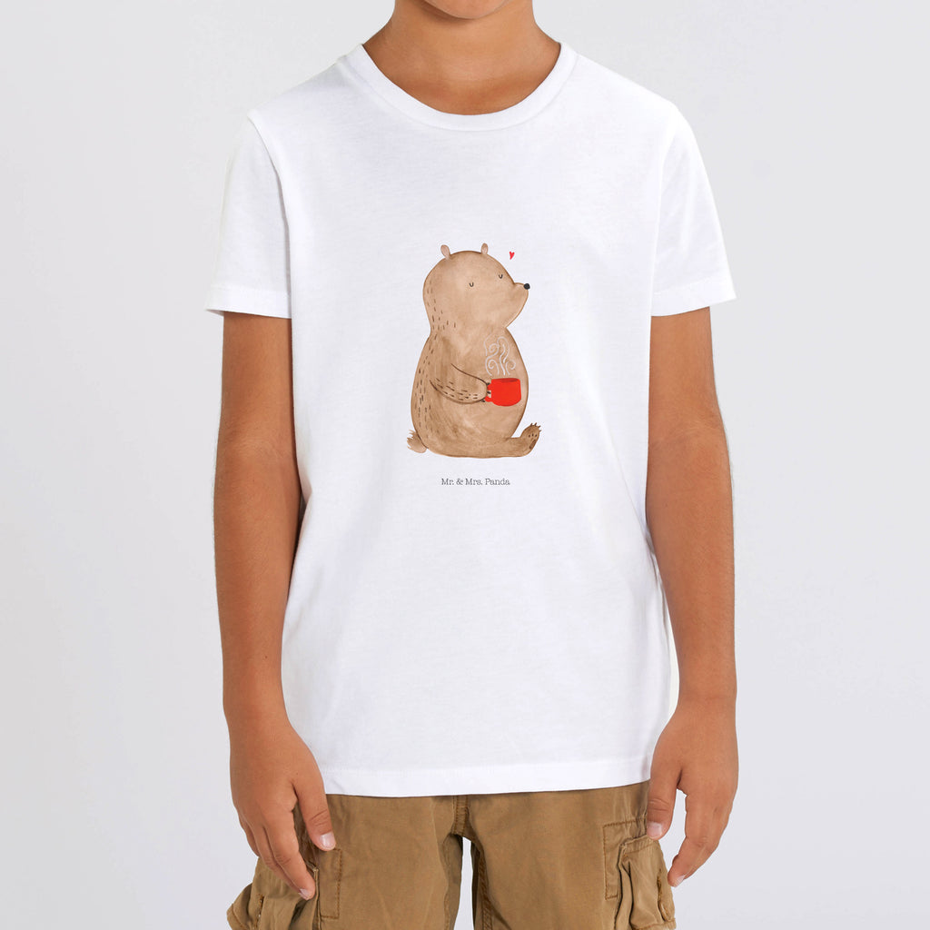 12-14 Jahre Kinder T-Shirt Bär Kaffee Bär, Teddy, Teddybär, Kaffee, Coffee, Bären, guten Morgen, Morgenroutine, Welt erobern, Welt retten, Motivation