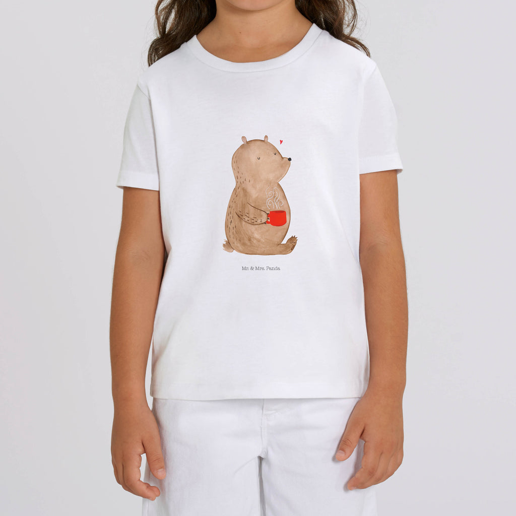 12-14 Jahre Kinder T-Shirt Bär Kaffee Bär, Teddy, Teddybär, Kaffee, Coffee, Bären, guten Morgen, Morgenroutine, Welt erobern, Welt retten, Motivation