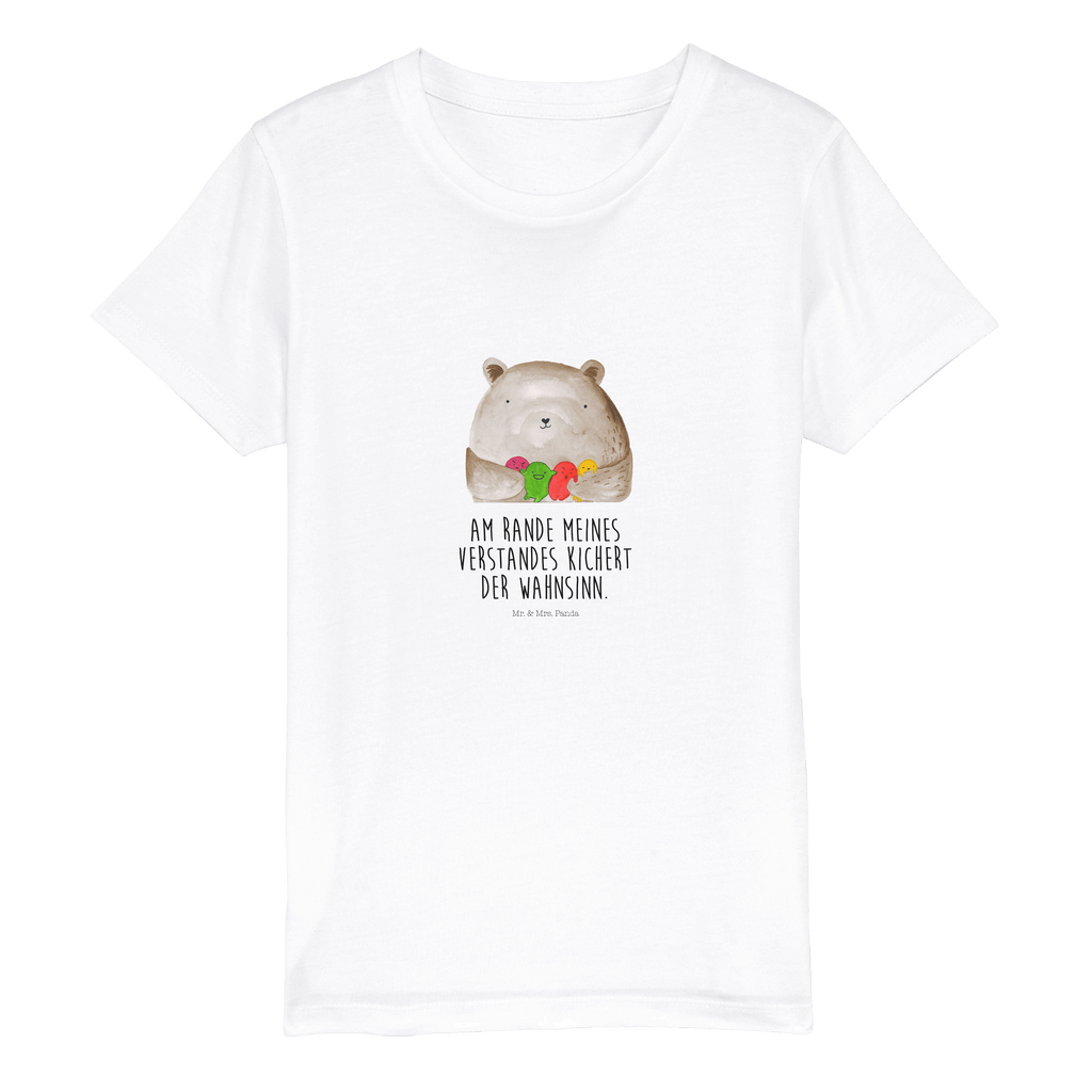 12-14 Jahre Kinder T-Shirt Bär Gefühl Bär, Teddy, Teddybär, Wahnsinn, Verrückt, Durchgedreht