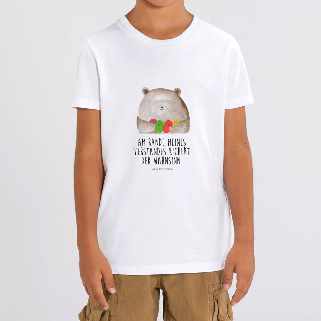 12-14 Jahre Kinder T-Shirt Bär Gefühl Bär, Teddy, Teddybär, Wahnsinn, Verrückt, Durchgedreht