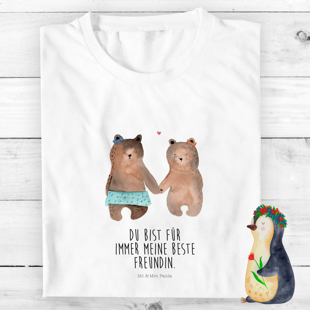 7-8 Jahre Kinder T-Shirt Bär Freundin Bär, Teddy, Teddybär, Bär Freundin Beste Freund Liebe Liebesbeweis Verliebt Kumpel Kumpeliene