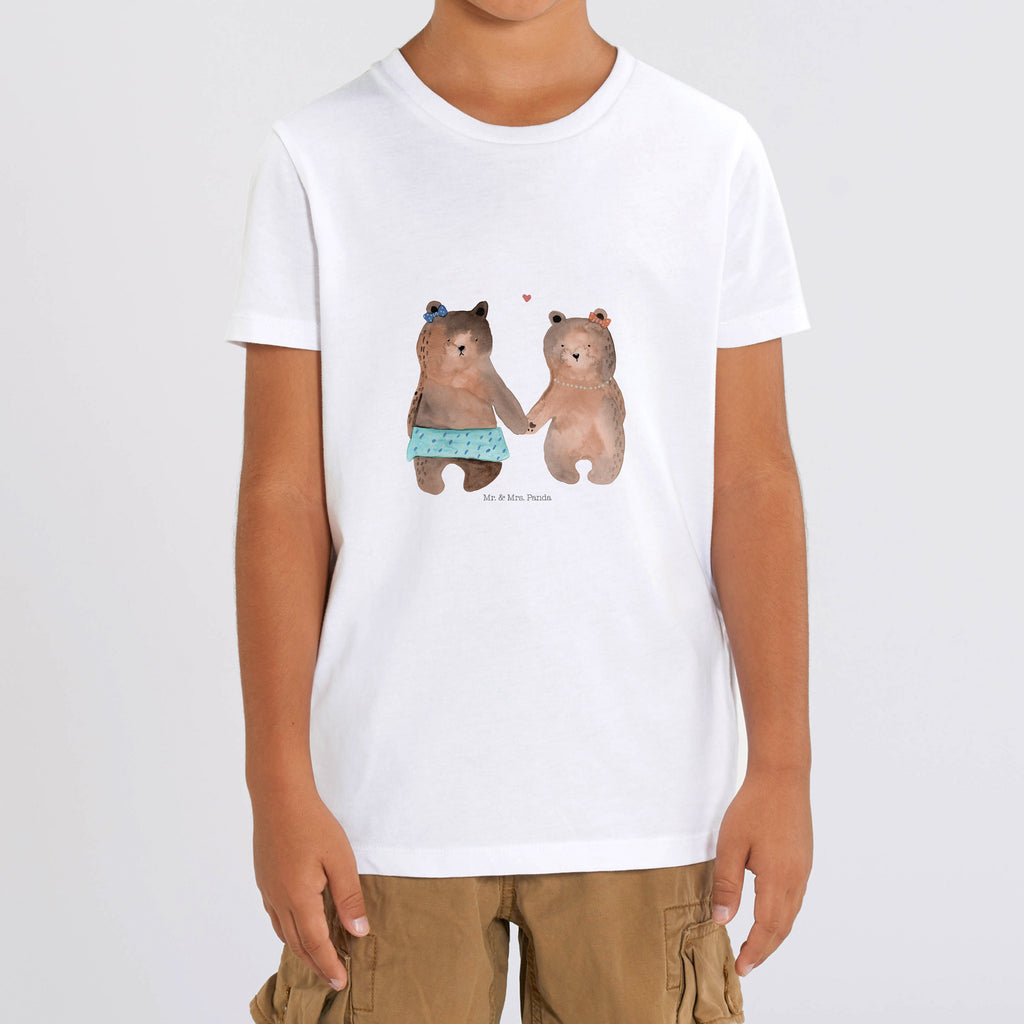 7-8 Jahre Kinder T-Shirt Bär Freundin Bär, Teddy, Teddybär, Bär Freundin Beste Freund Liebe Liebesbeweis Verliebt Kumpel Kumpeliene