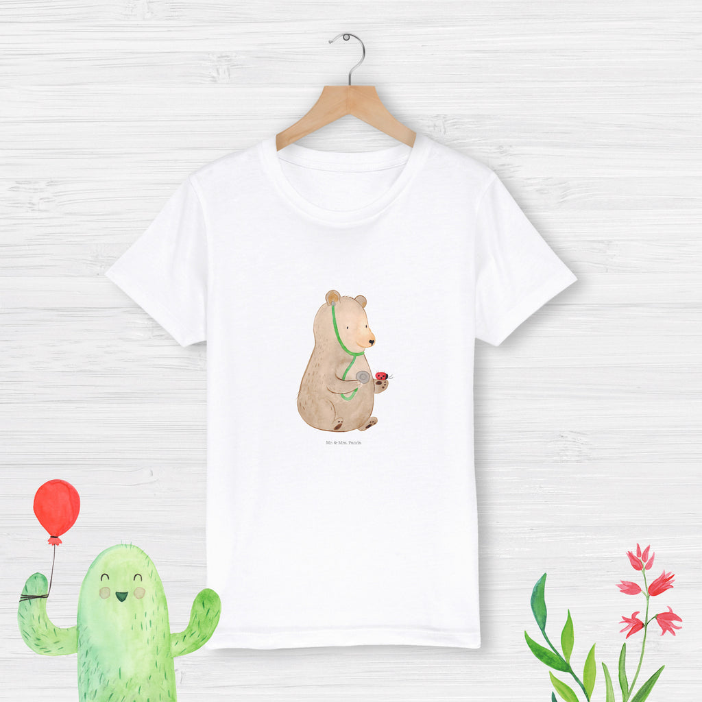12-14 Jahre Kinder T-Shirt Bär Arzt Bär, Teddy, Teddybär, Arzt, Ärztin, Doktor, Professor, Doktorin, Professorin