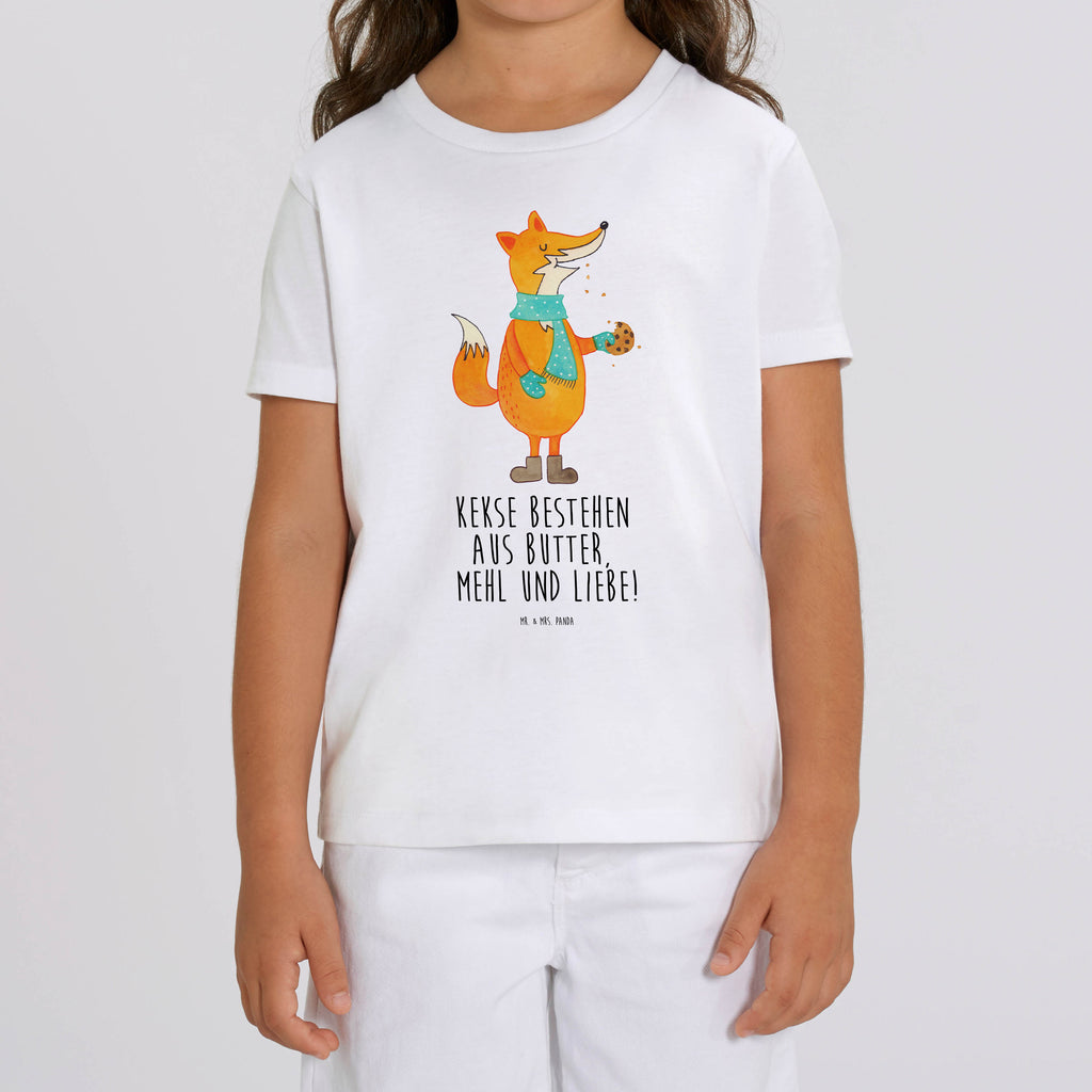 5-6 Jahre Kinder T-Shirt Fuchs Keks Fuchs, Füchse, Backen Spruch, Kekse, Winter, Weihnachtszeit, Plätzchen, Liebe, Küche Deko
