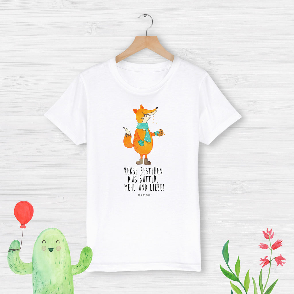 5-6 Jahre Kinder T-Shirt Fuchs Keks Fuchs, Füchse, Backen Spruch, Kekse, Winter, Weihnachtszeit, Plätzchen, Liebe, Küche Deko