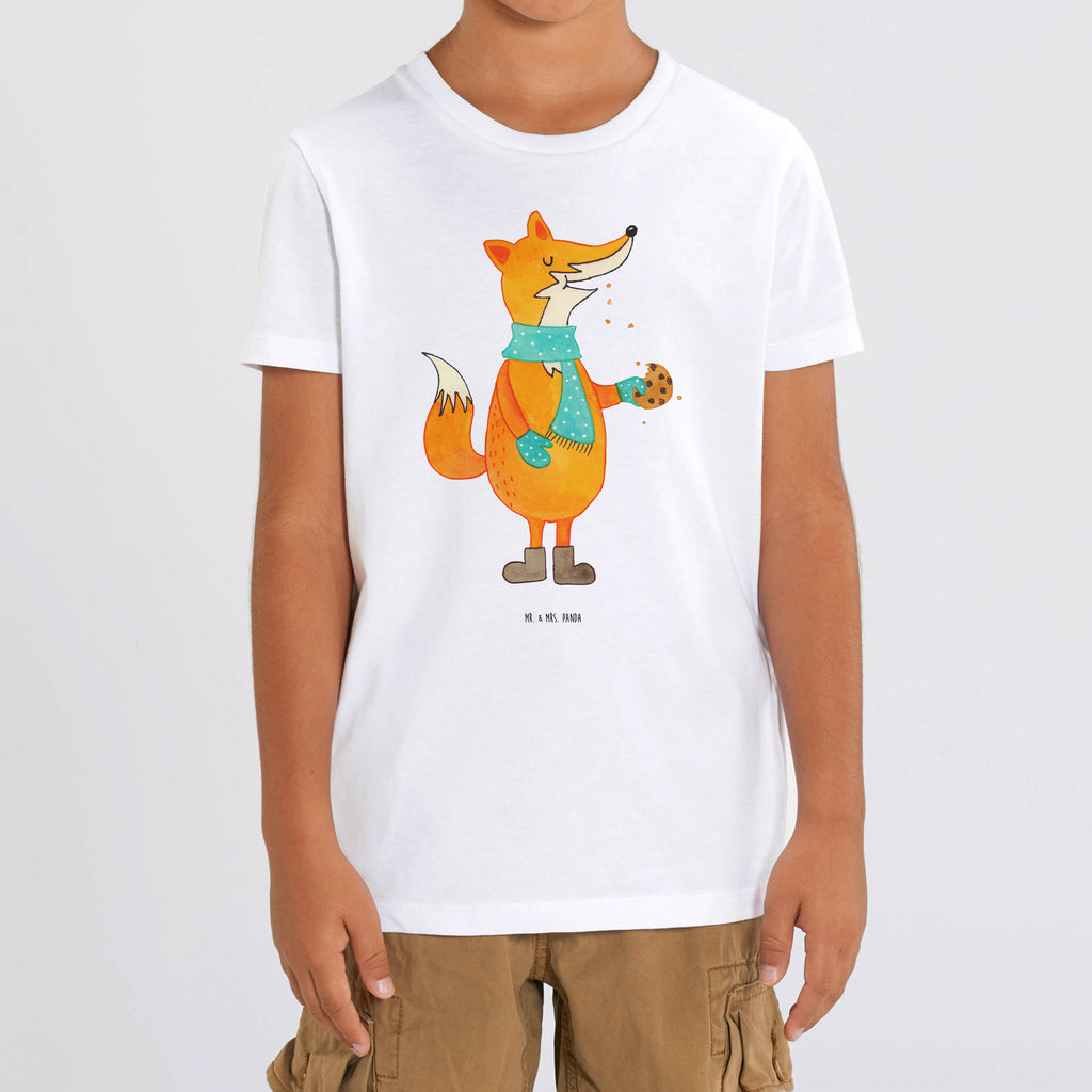 5-6 Jahre Kinder T-Shirt Fuchs Keks Fuchs, Füchse, Backen Spruch, Kekse, Winter, Weihnachtszeit, Plätzchen, Liebe, Küche Deko