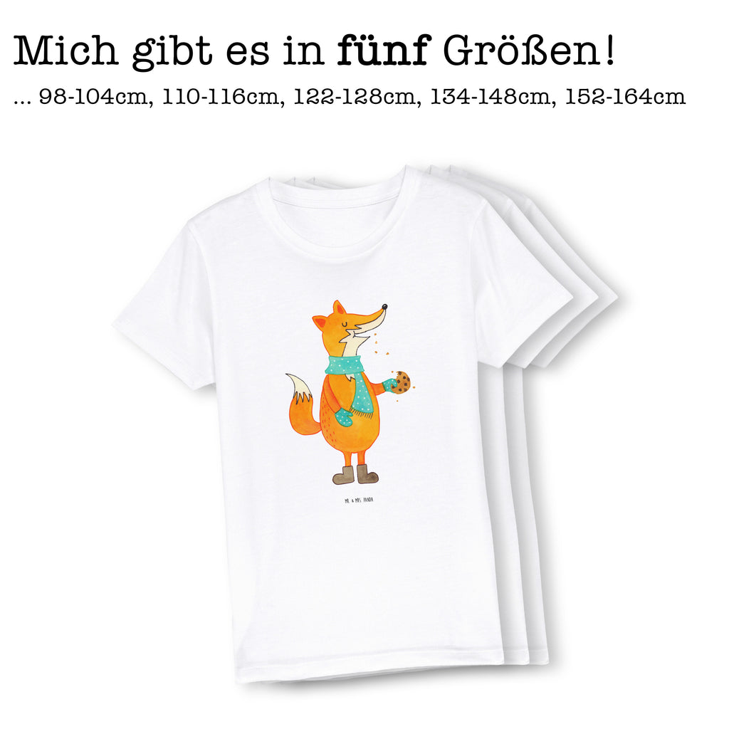 5-6 Jahre Kinder T-Shirt Fuchs Keks Fuchs, Füchse, Backen Spruch, Kekse, Winter, Weihnachtszeit, Plätzchen, Liebe, Küche Deko