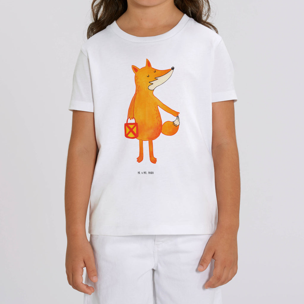 7-8 Jahre Kinder T-Shirt Fuchs Laterne Fuchs, Füchse, Spruch trösten, Liebeskummer Spruch, Laterne, Sankt Martin, Laternenumzug, Aufmuntern, Cäsar Otto Hugo Flaischlen