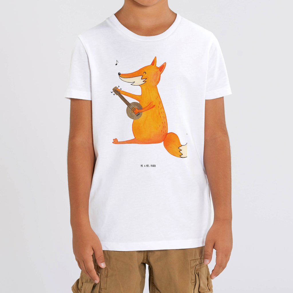 3-4 Jahre Kinder T-Shirt Fuchs Gitarre Fuchs, Füchse, Geschenk Musiker, Musik Spruch, Musikerin, Sänger, Sängerin, Gitarre