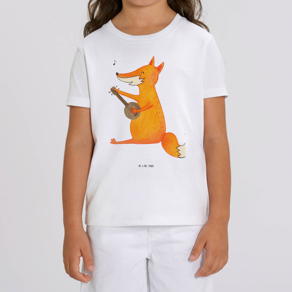 3-4 Jahre Kinder T-Shirt Fuchs Gitarre Fuchs, Füchse, Geschenk Musiker, Musik Spruch, Musikerin, Sänger, Sängerin, Gitarre
