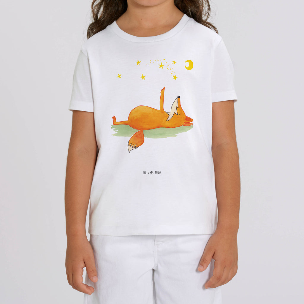 9-11 Jahre Kinder T-Shirt Fuchs Sterne Fuchs, Füchse, tröstende Worte, Spruch positiv, Spruch schön, Romantik, Always Look on the Bright Side of Life