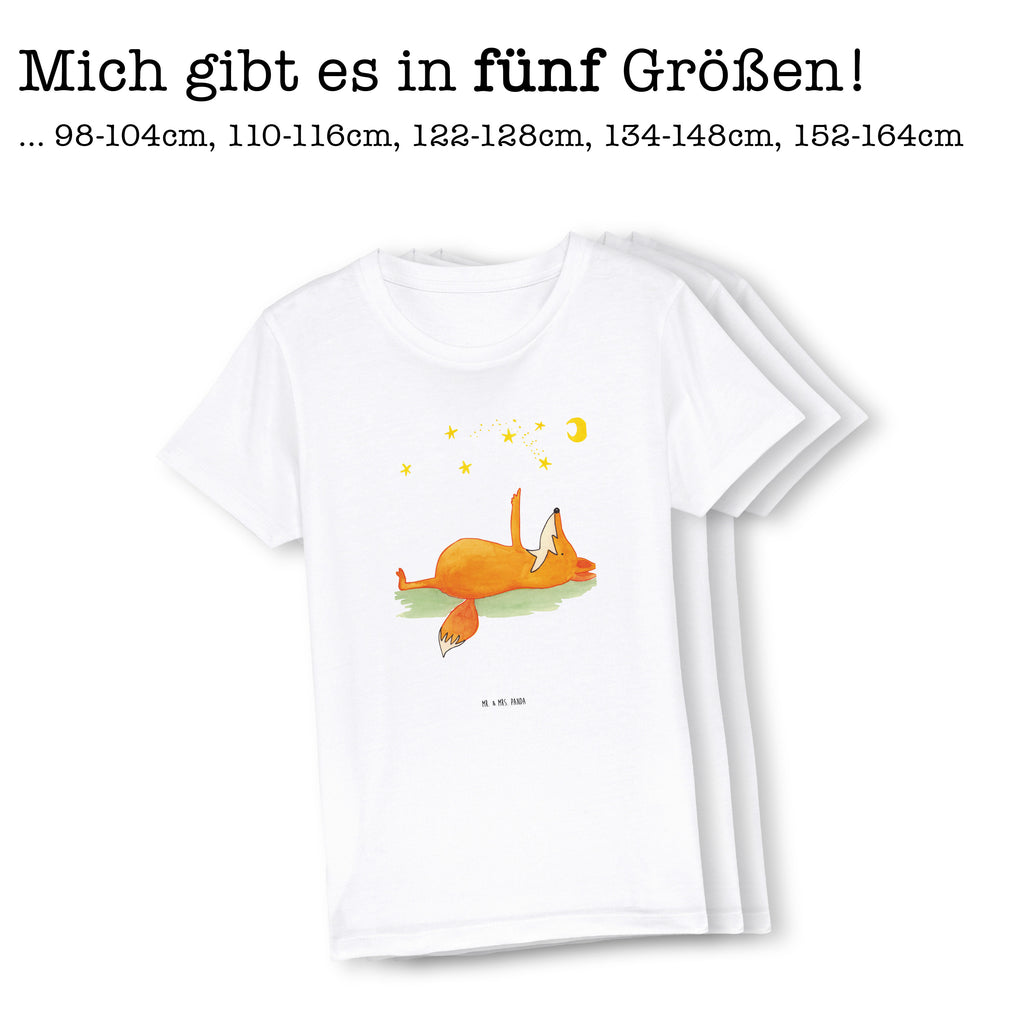 9-11 Jahre Kinder T-Shirt Fuchs Sterne Fuchs, Füchse, tröstende Worte, Spruch positiv, Spruch schön, Romantik, Always Look on the Bright Side of Life