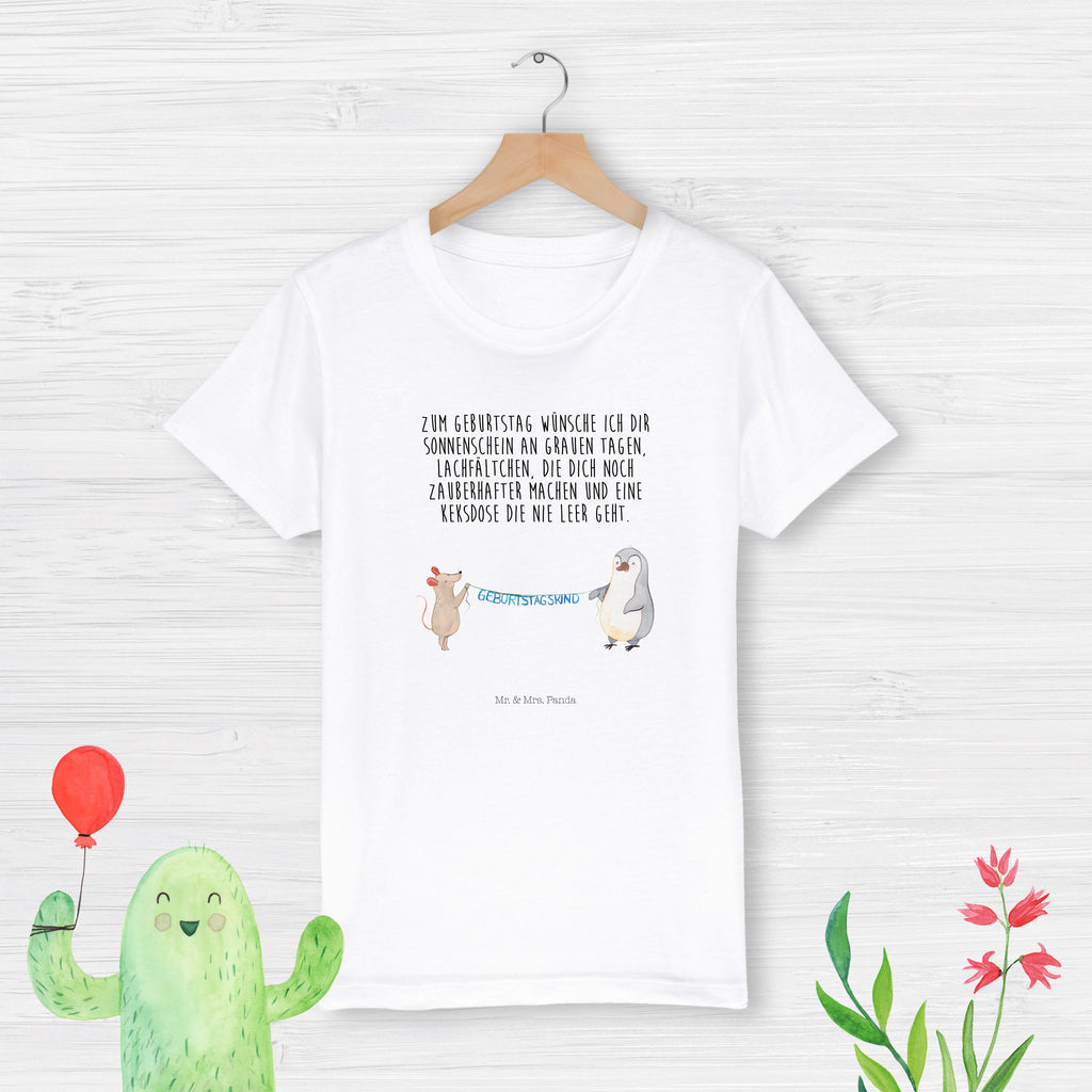 12-14 Jahre Kinder T-Shirt Maus Pinguin Geburtstag Geburtstag, Geburtstagsgeschenk, Geschenk, Maus, Pinguin, Geburtstage, Happy Birthday, Geburtstagsfeier