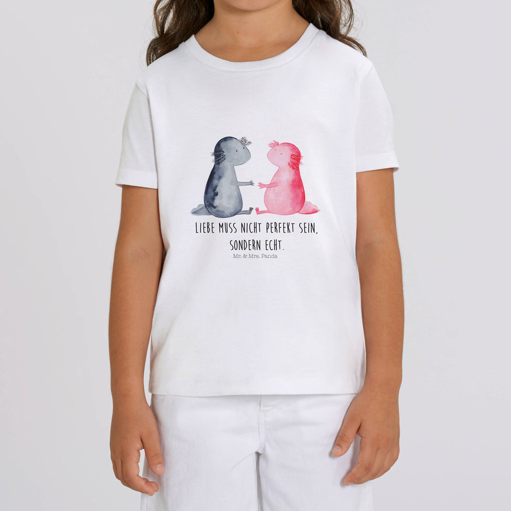 5-6 Jahre Kinder T-Shirt Axolotl Liebe Axolotl, Molch, Axolot, Schwanzlurch, Lurch, Lurche, Liebe, große Liebe, Liebesbeweis, Freund, Verlobter, Ehemann, Jahrestag, Valentinstag