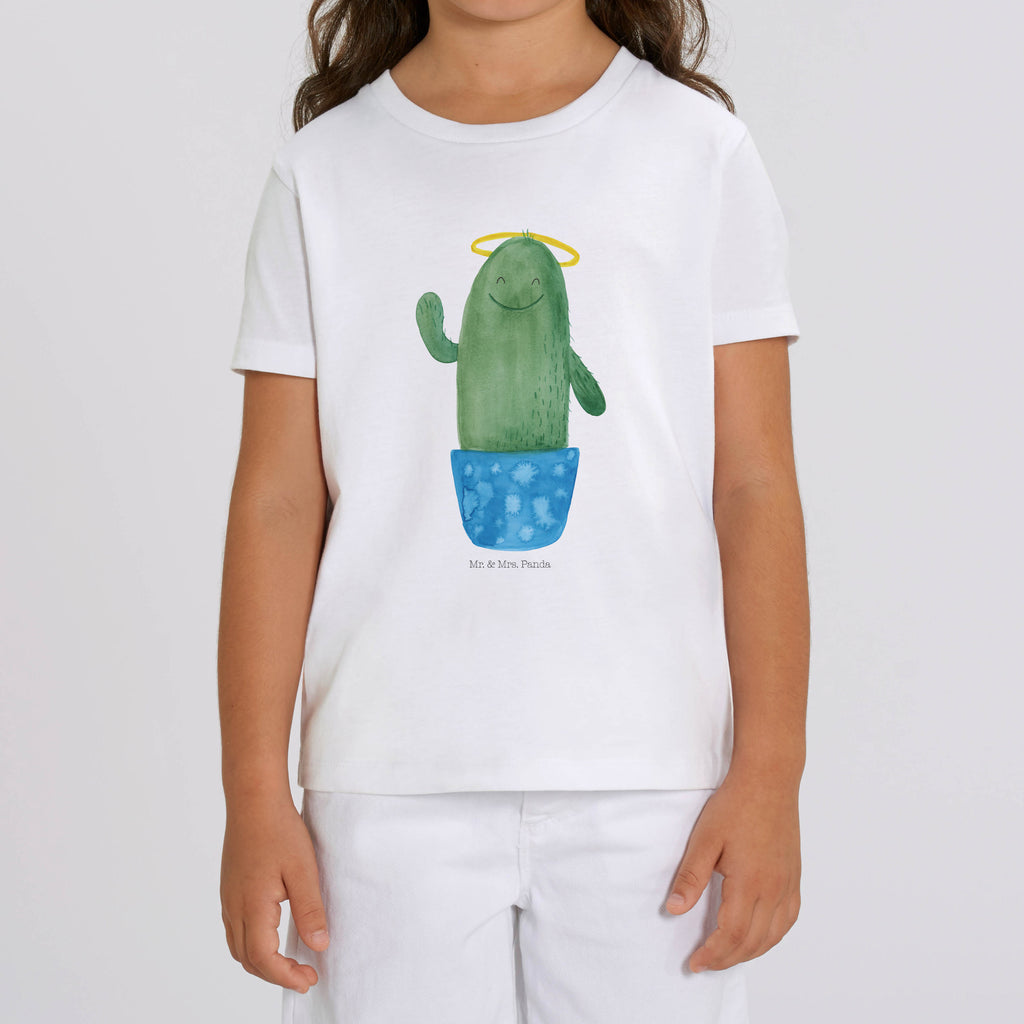 7-8 Jahre Kinder T-Shirt Kaktus Heilig Kaktus, Kakteen, frech, lustig, Kind, Eltern, Familie, Bruder, Schwester, Schwestern, Freundin, Heiligenschein