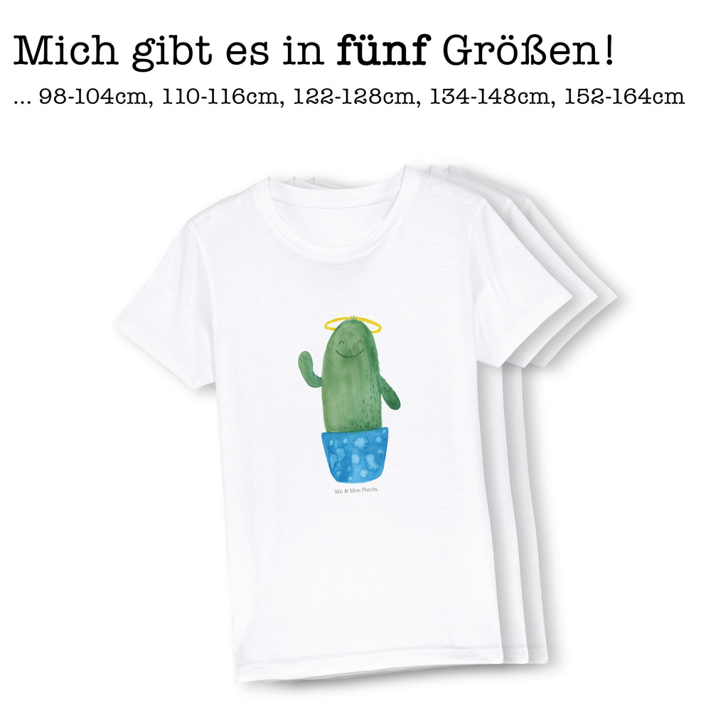 7-8 Jahre Kinder T-Shirt Kaktus Heilig Kaktus, Kakteen, frech, lustig, Kind, Eltern, Familie, Bruder, Schwester, Schwestern, Freundin, Heiligenschein