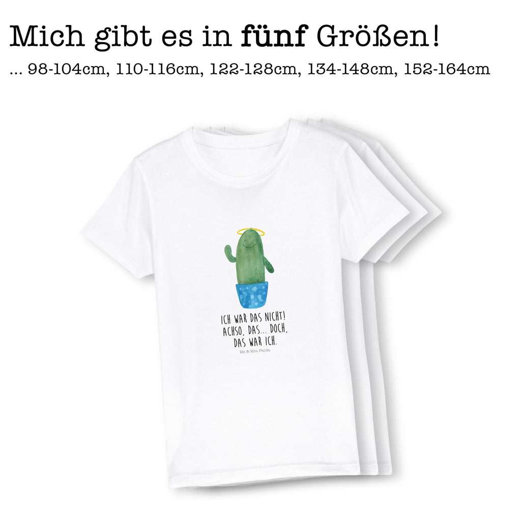 7-8 Jahre Kinder T-Shirt Kaktus Heilig Kaktus, Kakteen, frech, lustig, Kind, Eltern, Familie, Bruder, Schwester, Schwestern, Freundin, Heiligenschein