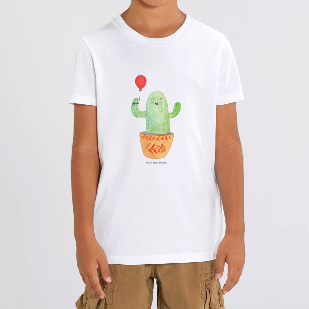 12-14 Jahre Kinder T-Shirt Kaktus Luftballon Kaktus, Kakteen, Luftballon, Neustart, Freude, Büro, Stress, Büroalltag, Freundin, Freund, Ausbildung, Prüfung