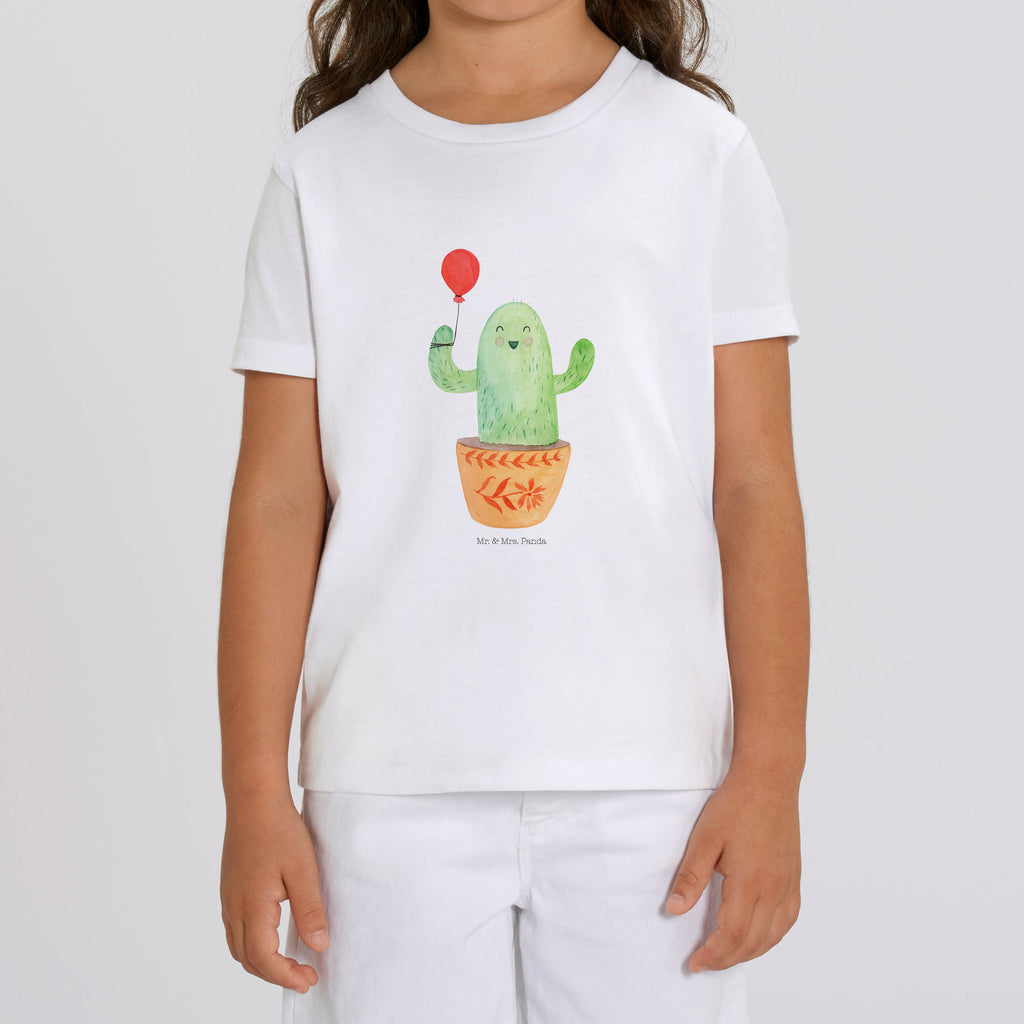 12-14 Jahre Kinder T-Shirt Kaktus Luftballon Kaktus, Kakteen, Luftballon, Neustart, Freude, Büro, Stress, Büroalltag, Freundin, Freund, Ausbildung, Prüfung