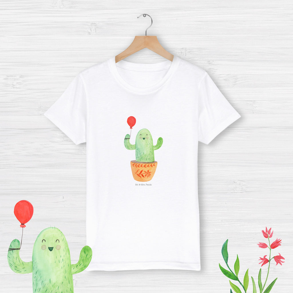 12-14 Jahre Kinder T-Shirt Kaktus Luftballon Kaktus, Kakteen, Luftballon, Neustart, Freude, Büro, Stress, Büroalltag, Freundin, Freund, Ausbildung, Prüfung