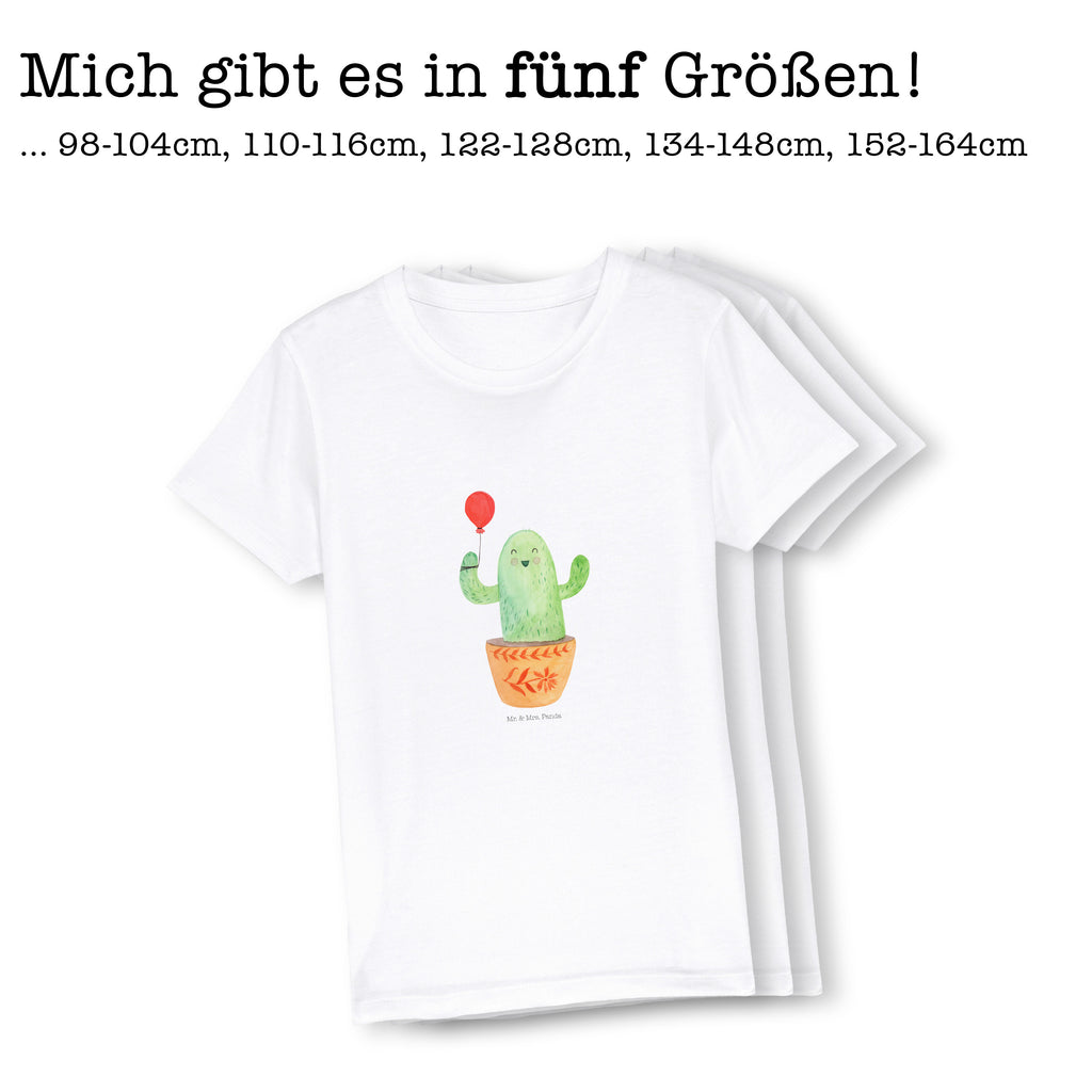 12-14 Jahre Kinder T-Shirt Kaktus Luftballon Kaktus, Kakteen, Luftballon, Neustart, Freude, Büro, Stress, Büroalltag, Freundin, Freund, Ausbildung, Prüfung