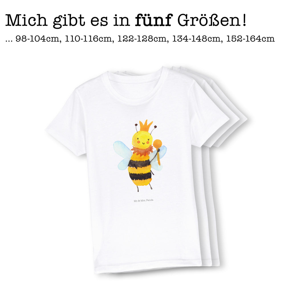 12-14 Jahre Kinder T-Shirt Biene König Biene, Wespe, Hummel