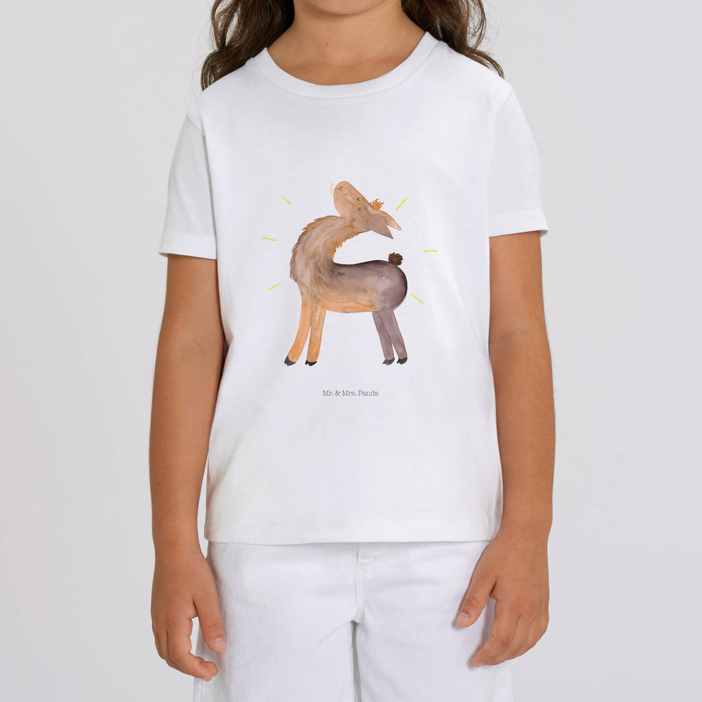 3-4 Jahre Kinder T-Shirt Lama stolz Lama, Alpaka, Lamas, Außenseiter, Anders, Neustart, stolz, Hippie, Freundin, Freundinnen, beste Freundin, Kumpel, Familie, Family