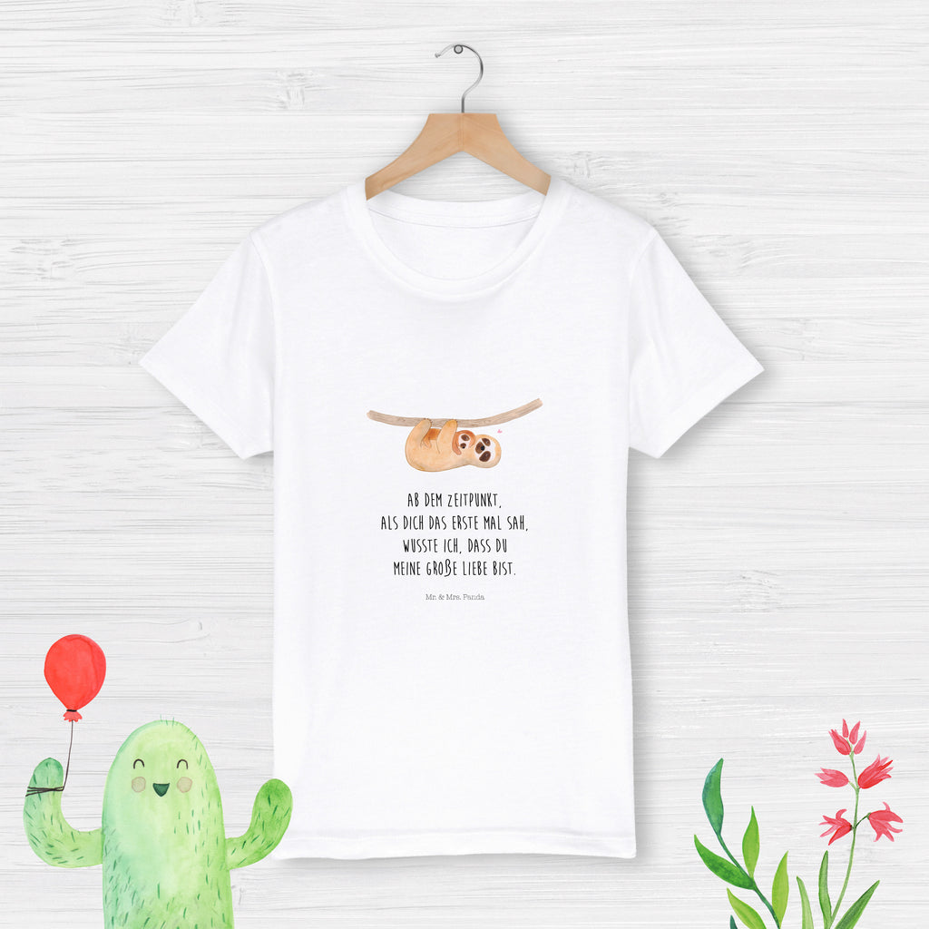 5-6 Jahre Kinder T-Shirt Faultier mit Kind Faultier, Faultier Geschenk, Faultier Deko, Kind, Baby, Liebe, Mutter, Mama, Geburt, Kinder, Faulheit, Spaß, Niedlichkeit