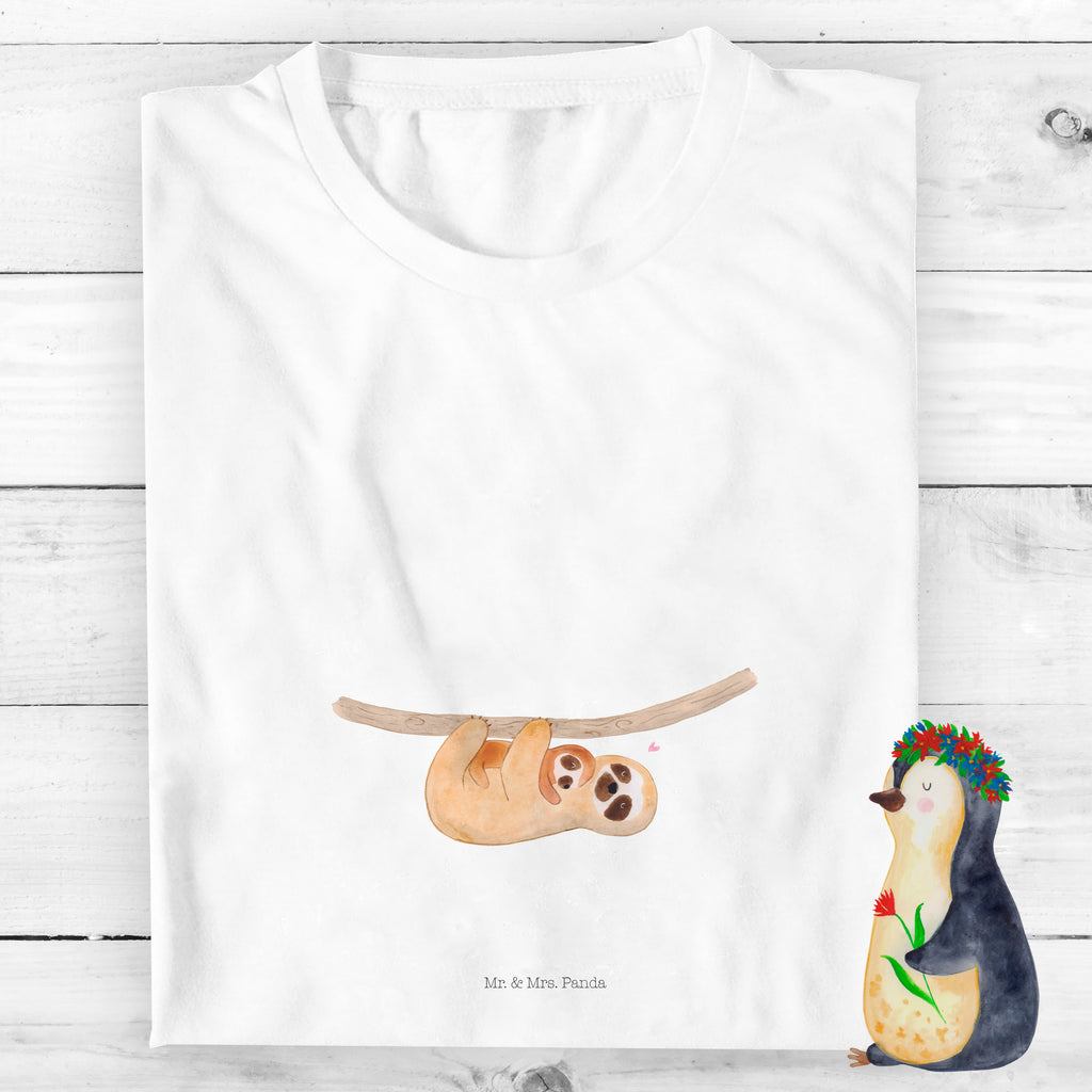 5-6 Jahre Kinder T-Shirt Faultier mit Kind Faultier, Faultier Geschenk, Faultier Deko, Kind, Baby, Liebe, Mutter, Mama, Geburt, Kinder, Faulheit, Spaß, Niedlichkeit