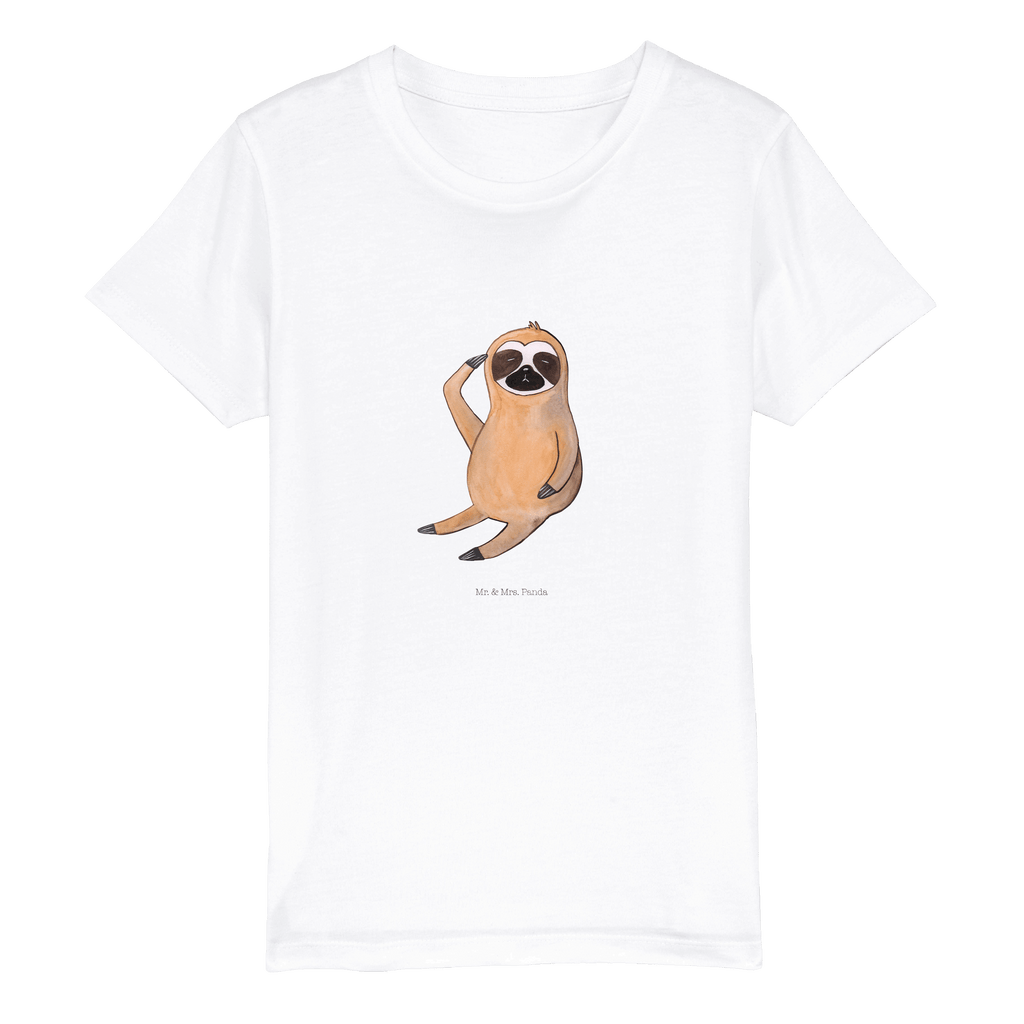 9-11 Jahre Kinder T-Shirt Faultier Vogel zeigen Faultier, Faultier Geschenk, Faultier Deko, Faultiere, faul, Lieblingstier, Spinner, früher Vogel, der frühe Vogel, Frühaufsteher, Morgenmuffel, Vogel, Faultierwelt