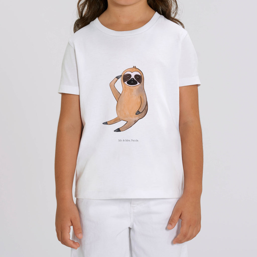 9-11 Jahre Kinder T-Shirt Faultier Vogel zeigen Faultier, Faultier Geschenk, Faultier Deko, Faultiere, faul, Lieblingstier, Spinner, früher Vogel, der frühe Vogel, Frühaufsteher, Morgenmuffel, Vogel, Faultierwelt