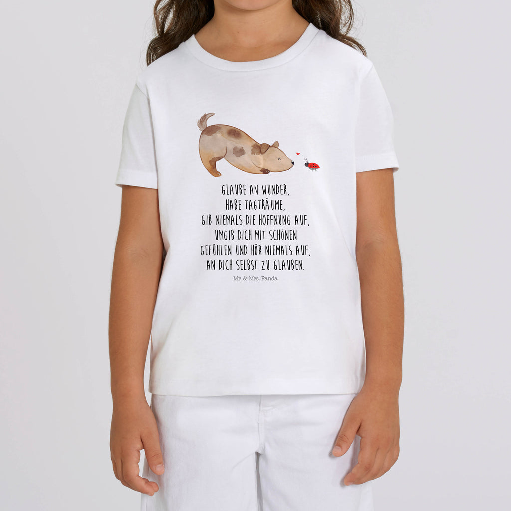 5-6 Jahre Kinder T-Shirt Hund Marienkäfer Hund, Hundemotiv, Haustier, Hunderasse, Tierliebhaber, Hundebesitzer, Sprüche, Hunde, Hundespruch, Marienkäfer, Mischling, Mischlinghund