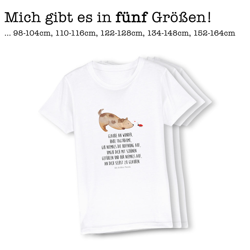 5-6 Jahre Kinder T-Shirt Hund Marienkäfer Hund, Hundemotiv, Haustier, Hunderasse, Tierliebhaber, Hundebesitzer, Sprüche, Hunde, Hundespruch, Marienkäfer, Mischling, Mischlinghund
