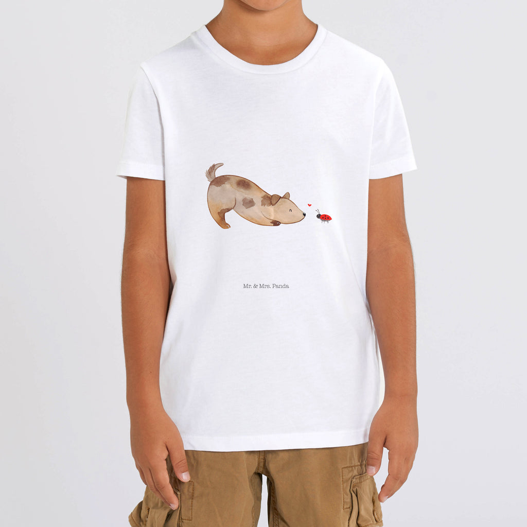 5-6 Jahre Kinder T-Shirt Hund Marienkäfer Hund, Hundemotiv, Haustier, Hunderasse, Tierliebhaber, Hundebesitzer, Sprüche, Hunde, Hundespruch, Marienkäfer, Mischling, Mischlinghund
