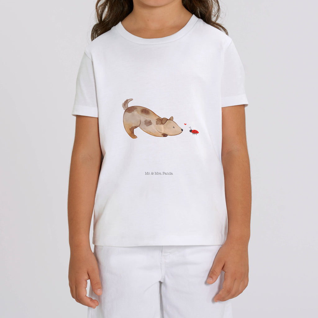 5-6 Jahre Kinder T-Shirt Hund Marienkäfer Hund, Hundemotiv, Haustier, Hunderasse, Tierliebhaber, Hundebesitzer, Sprüche, Hunde, Hundespruch, Marienkäfer, Mischling, Mischlinghund