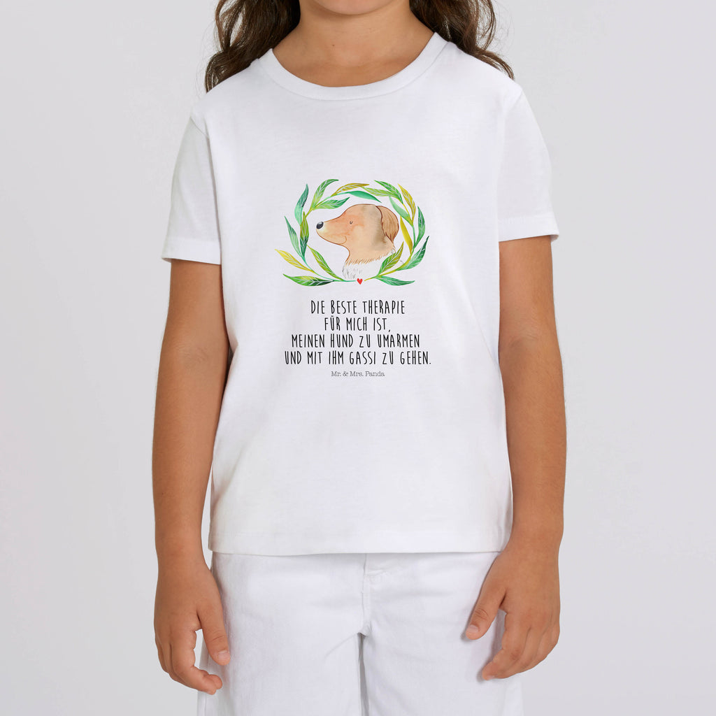 12-14 Jahre Kinder T-Shirt Hund Ranke Hund, Hundemotiv, Haustier, Hunderasse, Tierliebhaber, Hundebesitzer, Sprüche, Ranke, Therapie, Selbsttherapie, Hundeliebe, Hundeglück, Hunde
